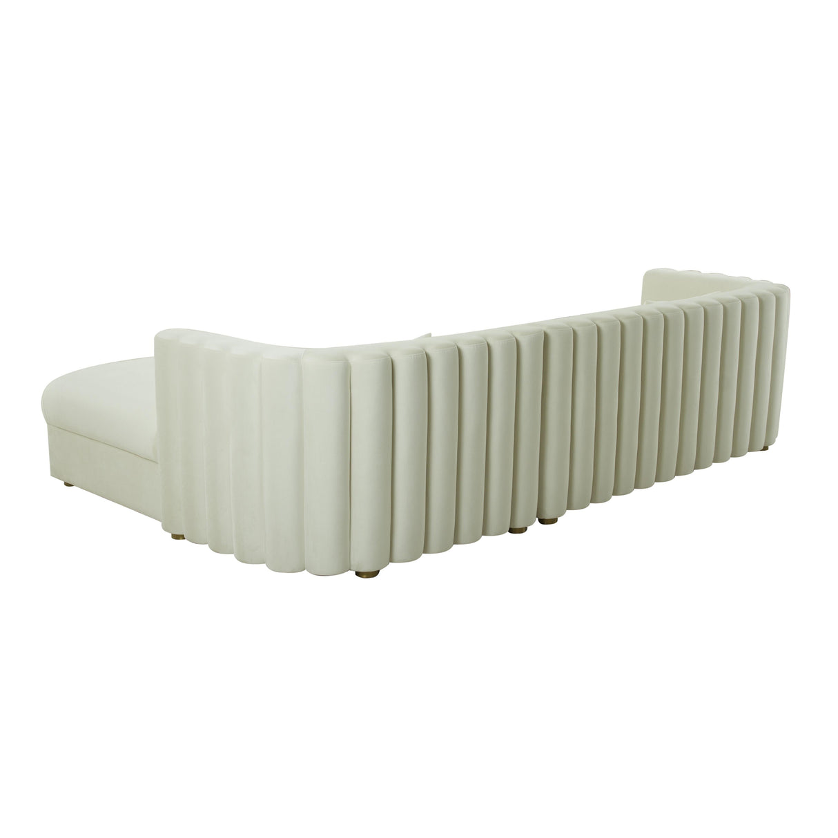 Callie Velvet Sectional by TOV Furniture at Eve Furniture