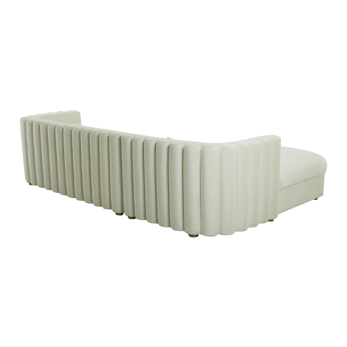 Callie Velvet Sectional by TOV Furniture at Eve Furniture