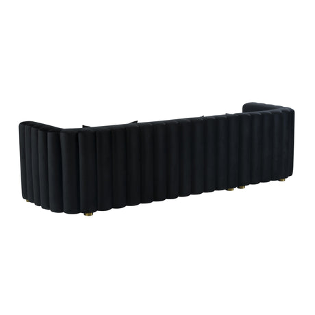 Callie Velvet Sectional by TOV Furniture at Eve Furniture