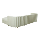Callie Velvet Sectional by TOV Furniture at Eve Furniture