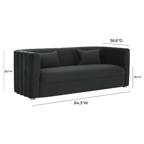 Callie Velvet Sofa by TOV Furniture at Eve Furniture