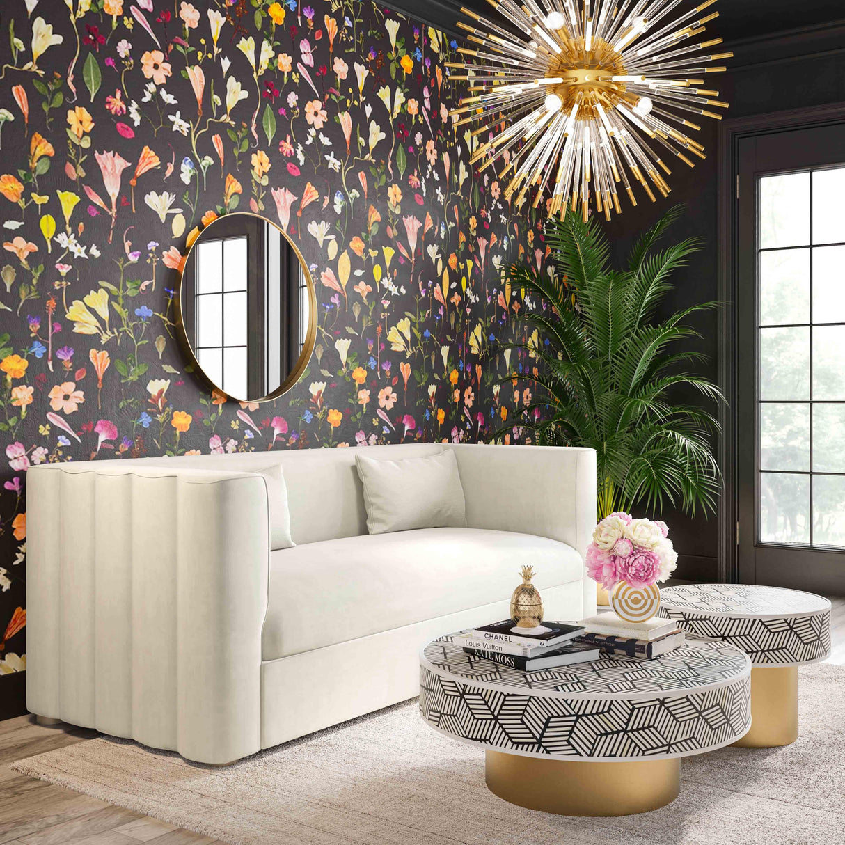 Callie Velvet Sofa by TOV Furniture at Eve Furniture