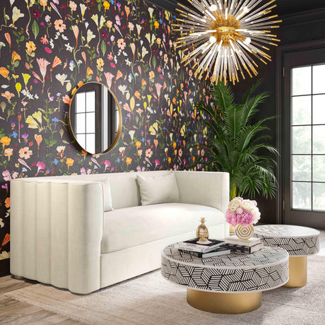 Callie Velvet Sofa by TOV Furniture at Eve Furniture