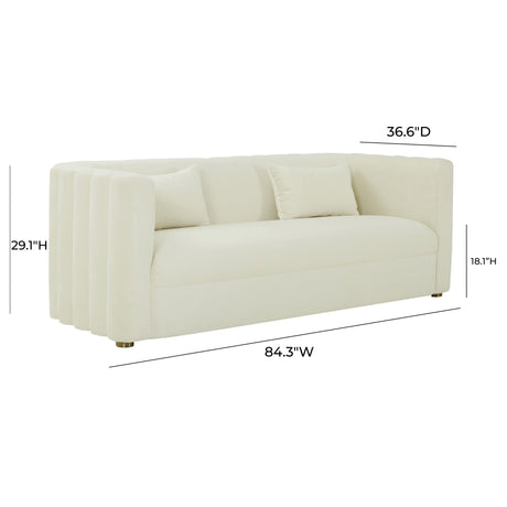 Callie Velvet Sofa by TOV Furniture at Eve Furniture