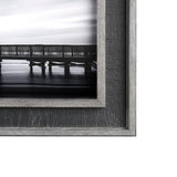 Calm by D Burt a Hand Embellished Textured Framed Photo Art Print Matted under Glass by Mercana at Eve Furniture