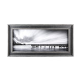 Calm by D Burt a Hand Embellished Textured Framed Photo Art Print Matted under Glass by Mercana at Eve Furniture