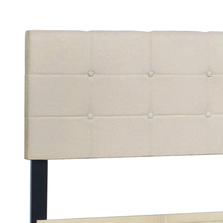 Calm Cabin Beige Full Bed by Happy Homes at Eve Furniture