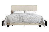 Calm Cabin Beige King Bed by Happy Homes at Eve Furniture