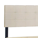 Calm Cabin Beige Queen Bed by Happy Homes at Eve Furniture