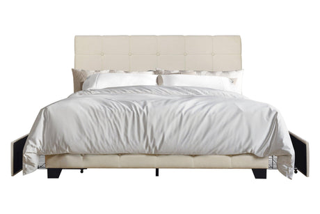 Calm Cabin Beige Queen Bed by Happy Homes at Eve Furniture