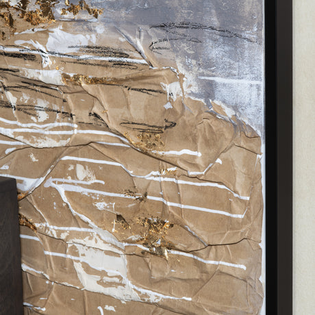 Calm, Cool, Collected Grey/Brown Canvas by Crestview at Eve Furniture