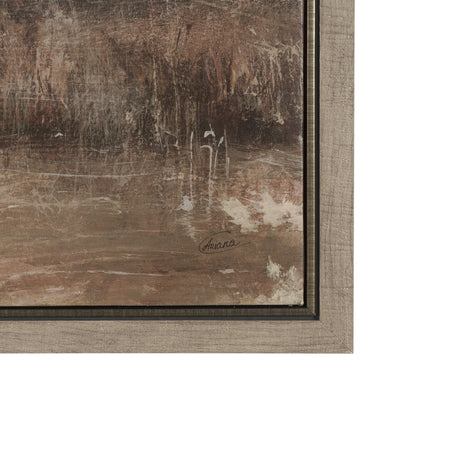 Calm Horizon I by Mercana Studio Hand-Embellished Textured Framed Canvas Artwork by Mercana at Eve Furniture