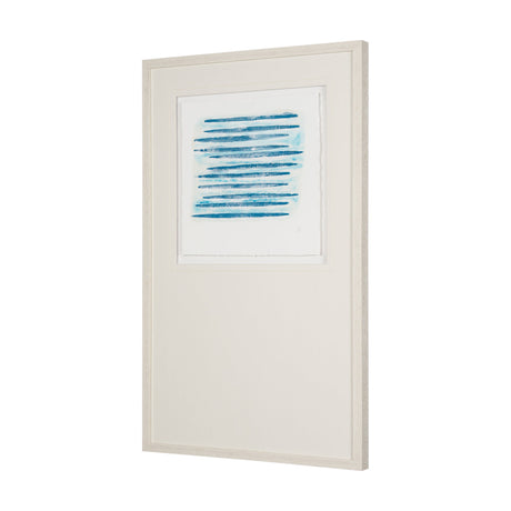 Calm River Blue II by Studio M a handmade Original Framed Artwork under Glass by Mercana at Eve Furniture