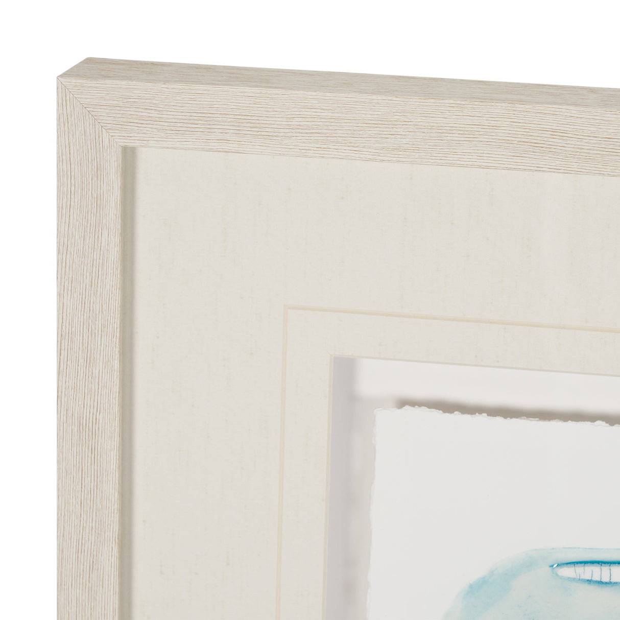 Calm River Blue II by Studio M a handmade Original Framed Artwork under Glass by Mercana at Eve Furniture