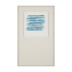 Calm River Blue II by Studio M a handmade Original Framed Artwork under Glass by Mercana at Eve Furniture