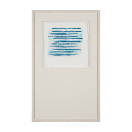 Calm River Blue II by Studio M a handmade Original Framed Artwork under Glass by Mercana at Eve Furniture
