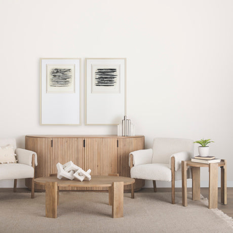 Calm River Flowing I by Studio M a handmade Original Framed Artwork under Glass by Mercana at Eve Furniture