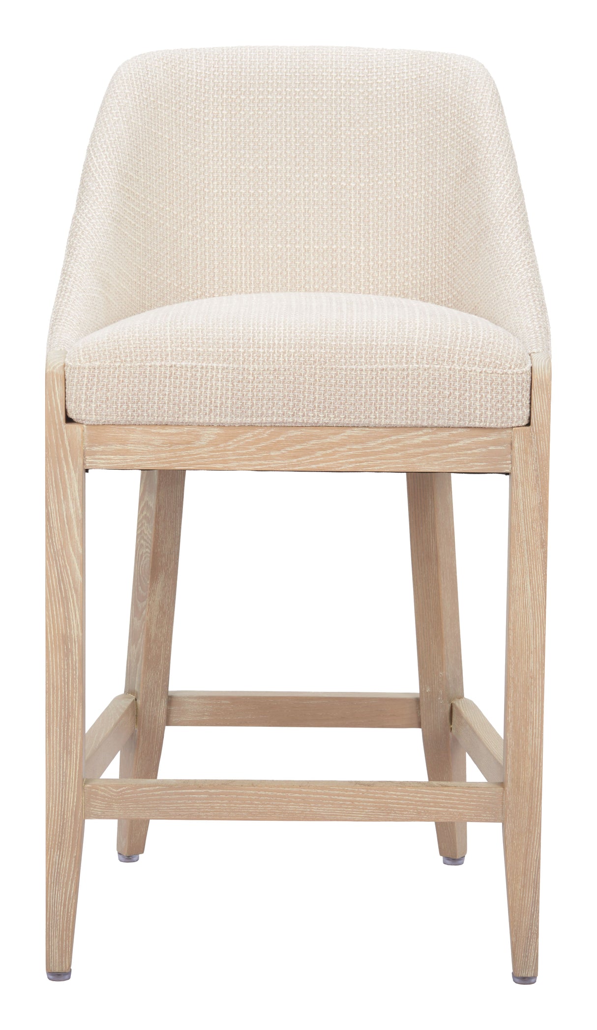 Calmo Beige Counter Stool by Zuomod at Eve Furniture