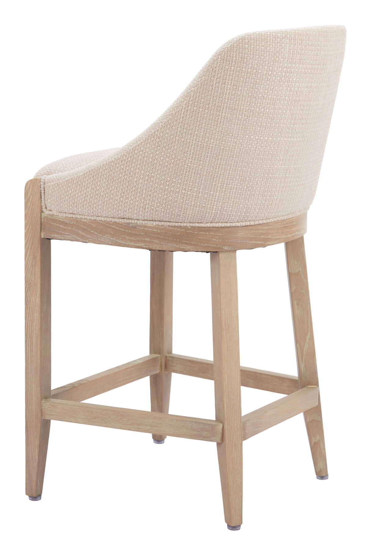 Calmo Beige Counter Stool by Zuomod at Eve Furniture