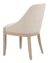 Calmo Beige Dining Chair by Zuomod at Eve Furniture