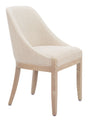 Calmo Beige Dining Chair by Zuomod at Eve Furniture