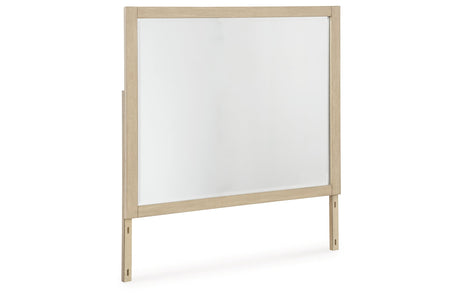 Calmoro Gray Bedroom Mirror by Ashley at Eve Furniture