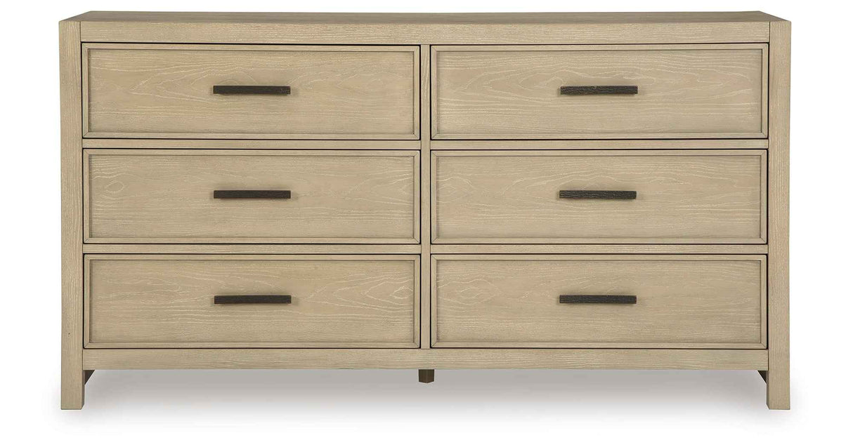Calmoro Gray Bookcase Storage Panel Bedroom Set by Ashley at Eve Furniture