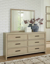 Calmoro Gray Bookcase Storage Panel Bedroom Set by Ashley at Eve Furniture