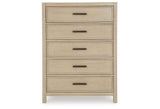 Calmoro Gray Bookcase Storage Panel Bedroom Set by Ashley at Eve Furniture