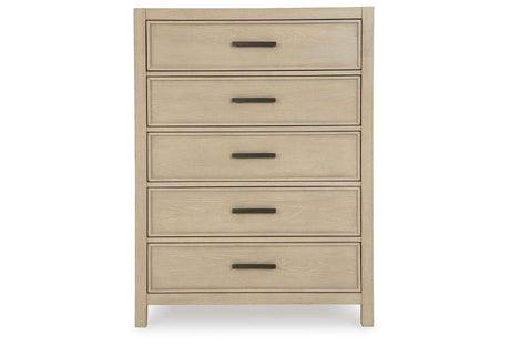 Calmoro Gray Bookcase Storage Panel Bedroom Set by Ashley at Eve Furniture