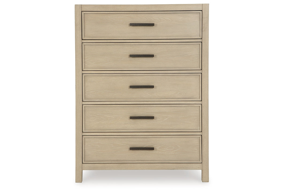 Calmoro Gray Chest of Drawers by Ashley at Eve Furniture