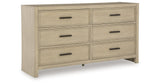 Calmoro Gray Dresser by Ashley at Eve Furniture