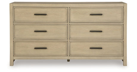 Calmoro Gray Dresser by Ashley at Eve Furniture