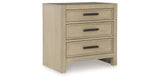 Calmoro Gray Nightstand by Ashley at Eve Furniture