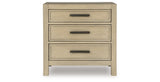 Calmoro Gray Nightstand by Ashley at Eve Furniture