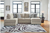Calnita Sisal 2-Piece Sectional with Chaise by Ashley at Eve Furniture