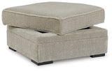 Calnita Sisal Ottoman With Storage