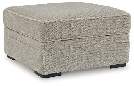 Calnita Sisal Ottoman With Storage by Ashley at Eve Furniture