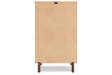 Calverson Mocha Chest of Drawers by Ashley at Eve Furniture