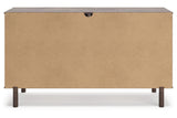 Calverson Mocha Dresser by Ashley at Eve Furniture