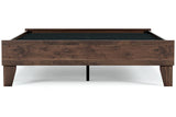 Calverson Mocha Full Platform Bed by Ashley at Eve Furniture