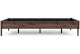 Calverson Mocha Full Platform Bed by Ashley at Eve Furniture