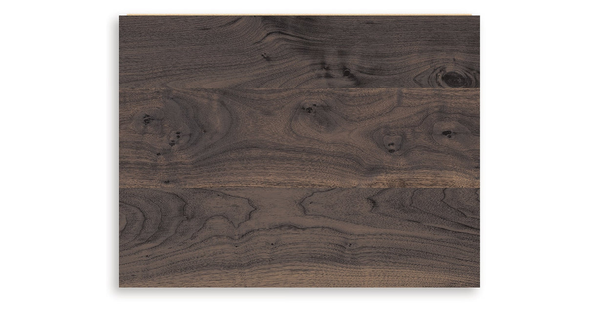 Calverson Mocha Nightstand by Ashley at Eve Furniture