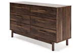 Calverson Mocha Platform Bedroom Set by Ashley at Eve Furniture