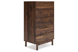 Calverson Mocha Platform Bedroom Set by Ashley at Eve Furniture