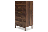 Calverson Mocha Platform Bedroom Set by Ashley at Eve Furniture