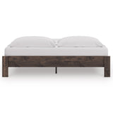 Calverson Mocha Platform Bedroom Set by Ashley at Eve Furniture