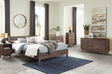 Calverson Mocha Platform Bedroom Set by Ashley at Eve Furniture