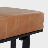 Calvin Brown Stool by Classic Home at Eve Furniture