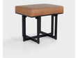 Calvin Brown Stool by Classic Home at Eve Furniture